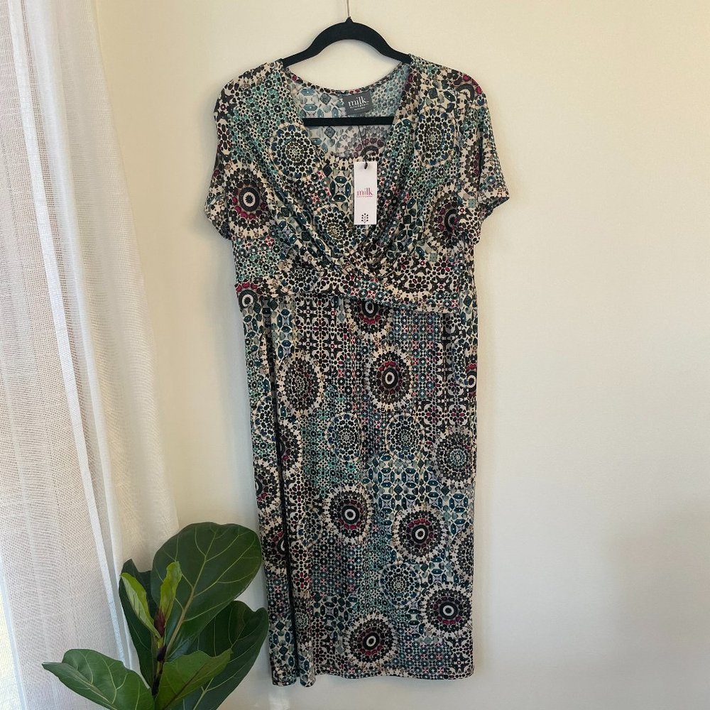 NWT - MILK Nursing wear Dress - Size L
